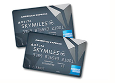 image of the american express delta airlines - skymiles - credit card