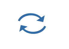 -- Arrows showing a swap --