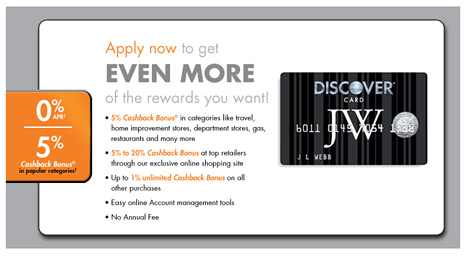 application form for the discover card