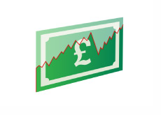 British Pound Graph - Illustration
