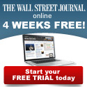 WSJ - 4 Weeks Free - Special Offer