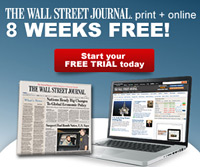 The Wall Street Journal - 8 Weeks Free - Special Offer
