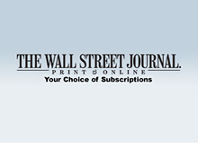 -- subscription for the wall street journal --