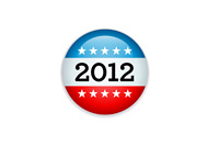 Elections Button 2012 - Illustration