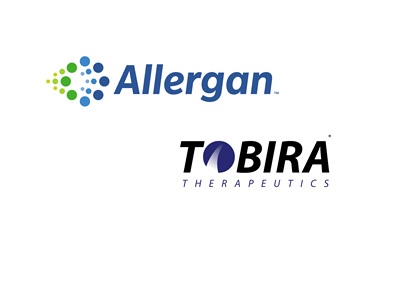 Allergan and Tobira - Company logos - Year 2016