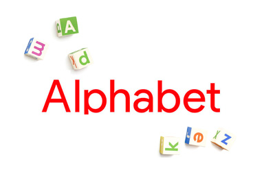 Alphabet company logo - Red colour