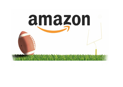 The Amazon football streaming - Concept drawing / design.