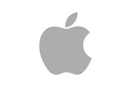 Apple Inc. Logo - Gray Colour