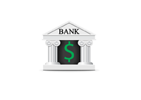 Bank Making Money - Illustration