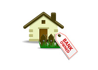 Bank owned home - Illustration