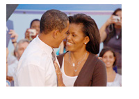 Barack and Michelle Obama - Photo