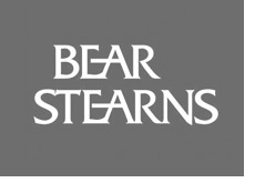 company logo - bear stearns - black and white