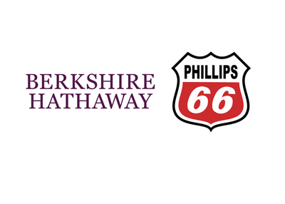 Berkshire Hathaway and Phillips 66 company logos