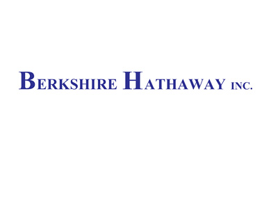 Berkshire Hathaway Inc. company logo - Blue colour - 400 pixels wide