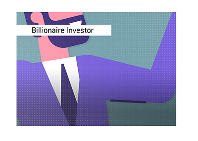 The billionaire investor has made his most recent move public.