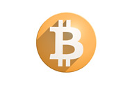 Bitcoin Illustration - Orange