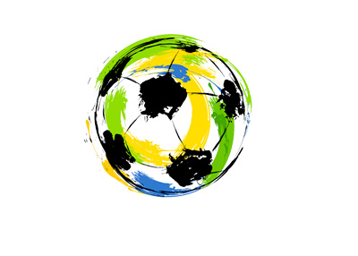 Brazil World Cup Ball - Illustration - Concept