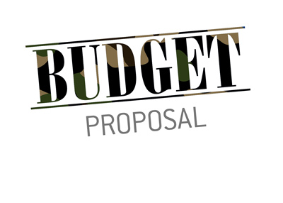 The Budget proposal. Heavily weighted towards military spending.