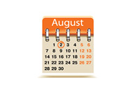 August 2nd deadline - Calendar - Illustration