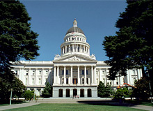 -- Sacramento, California - State Capitol Building --