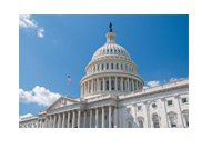 U.S. Congress - Capitol Hill Building on a Clear Day