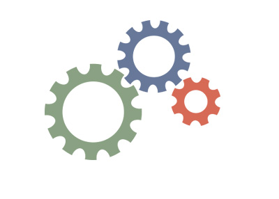 Gears / Cogs - Illustration - Employment numbers - Concept