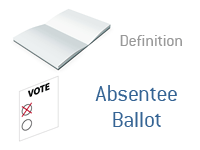 Absentee Ballot - Illustration - Financial Dictionary