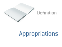 Definition of Appropriations - Finance