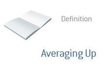 -- Term definition - Averaging up --