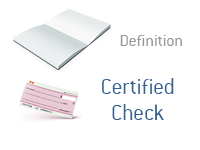 Definition of Certified Check - Financial Dictionary - Cheque Illustration