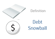 Dictionary definition - Debt Snowball