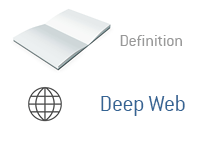 Definition of Deep Web - Financial Dictionary - Internet - Global Web Illustration