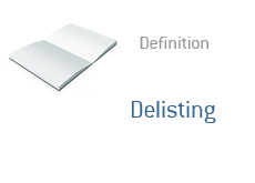 Definition of Delisting - Finance Dictionary