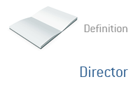 Definition of Director in the financial world