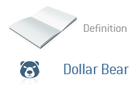 Definition of Dollar Bear - Illustration