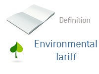Definition of Environmental Tarrif - Financial Dictionary - Illustration - Nature - Environment