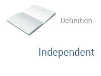 Definition of Independent - Financial Dictionary - Politics and Elections