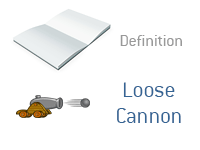Definition of Loose Cannon - Financial Dictionary - Elections