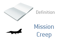 Definition of MIssion Creep - Financial Dictionary - Politics - Army