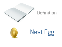 Definition of the term Nest Egg