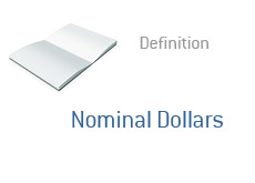 -- Finance term definition - Nominal Dollars --