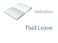 Definition of Paid Leave - Financial Dictionary - Employment