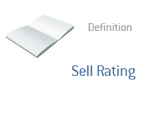 Definition of Sell Rating - Financial terms