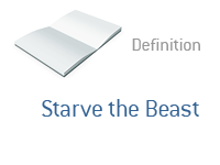 Starve the Beast - Definition - Finance