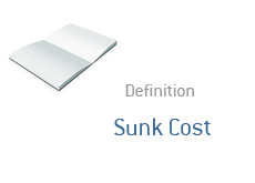 -- Finance term definition - Sunk Cost --