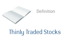 -- Definition of Thinly Traded Stocks - Finance --