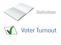 Definition of Voter Turnout - Elections and Finance - Dictionary