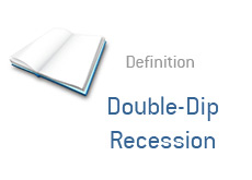 -- financial term definition - double-dip recession --