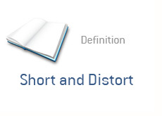 financial term definition - short and distort