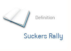 -- finance term definition - suckers rally --